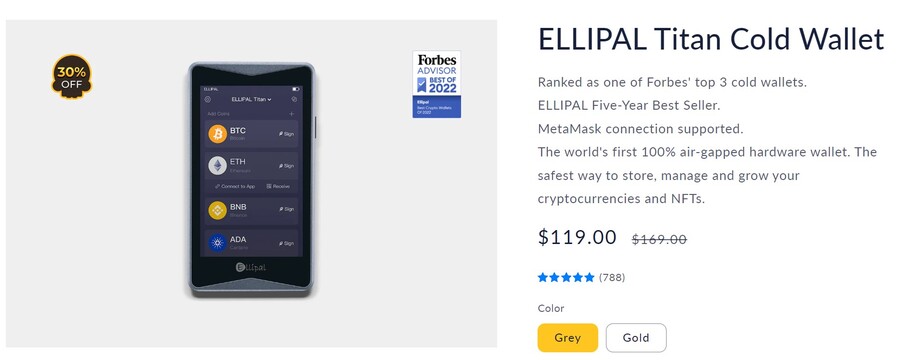 ELLIPAL Titan Cold Wallet