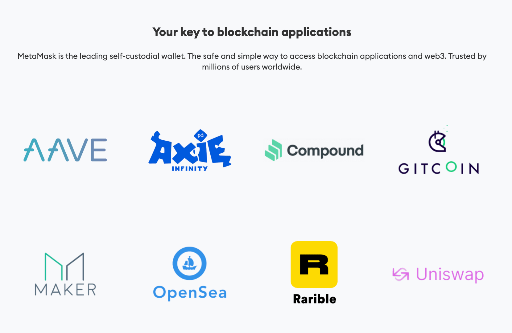 Popular web3 projects