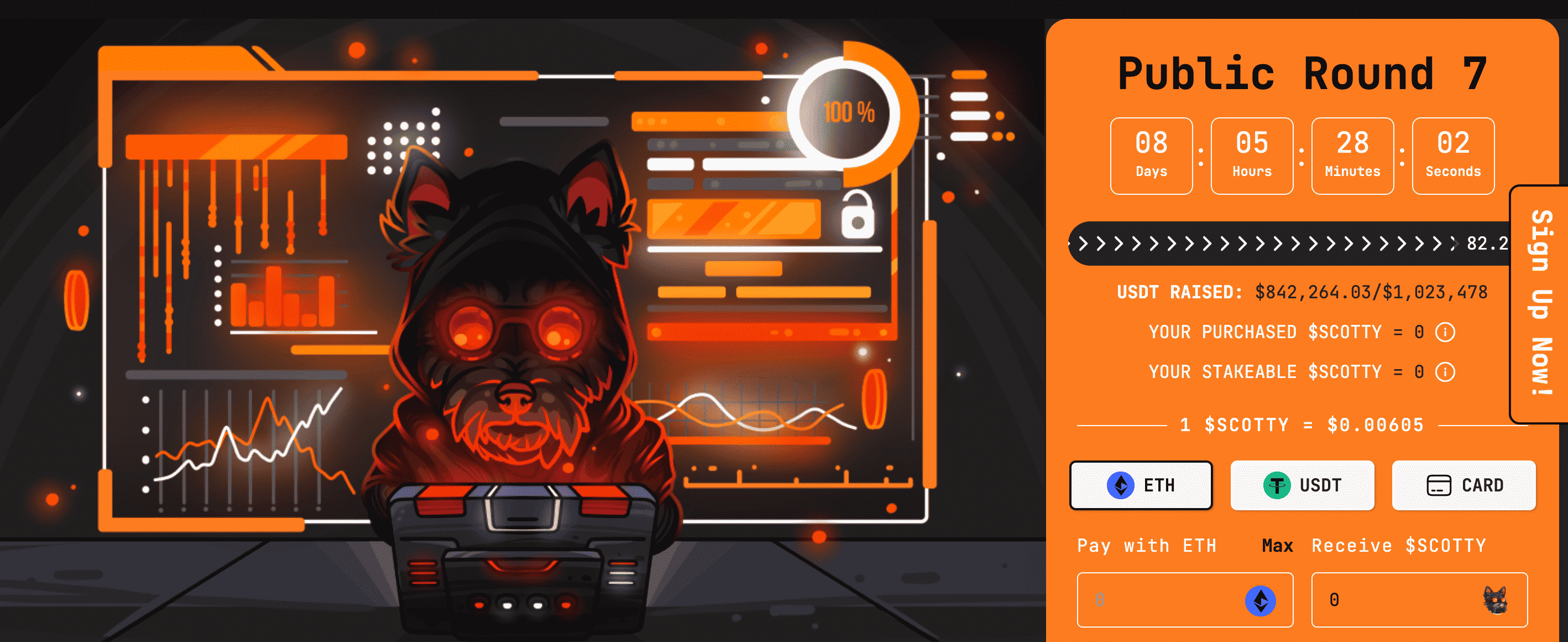 Scotty the AI presale